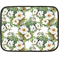 Summer Flowers Double Sided Fleece Blanket (mini)  by goljakoff