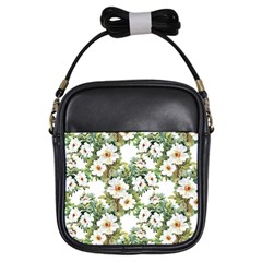 Summer Flowers Girls Sling Bag by goljakoff