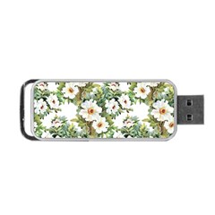 Summer Flowers Portable Usb Flash (one Side) by goljakoff