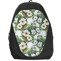 Summer Flowers Backpack Bag by goljakoff