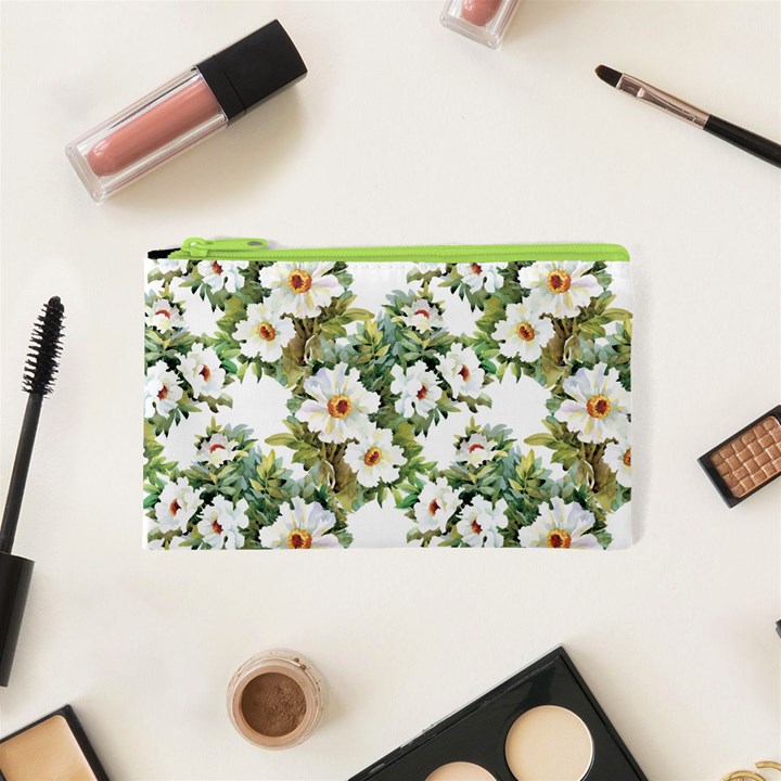 Summer flowers Cosmetic Bag (XS)