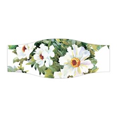 White Flowers Stretchable Headband by goljakoff