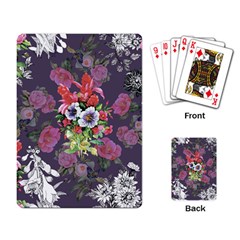 Purple Flowers Playing Cards Single Design (rectangle) by goljakoff