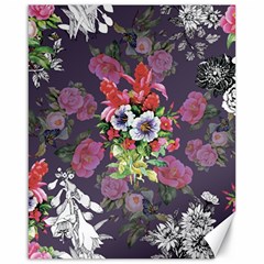 Purple Flowers Canvas 16  X 20  by goljakoff