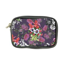 Purple Flowers Coin Purse by goljakoff