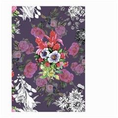 Purple Flowers Small Garden Flag (two Sides) by goljakoff