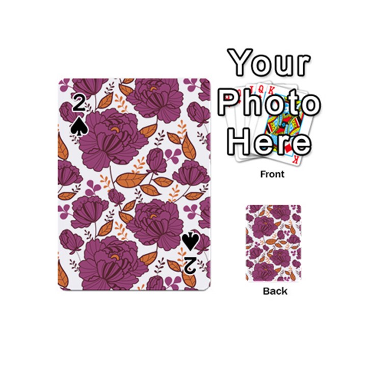 Rose flowers Playing Cards 54 Designs (Mini)