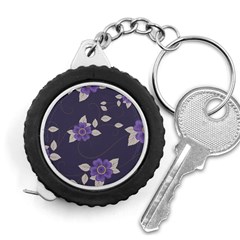 Purple Flowers Measuring Tape by goljakoff