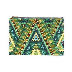 Native Ornament Cosmetic Bag (large) by goljakoff