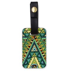 Native Ornament Luggage Tag (one Side) by goljakoff