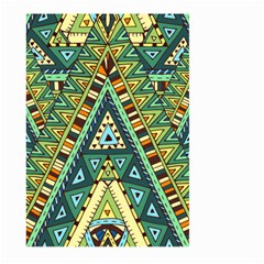 Native Ornament Large Garden Flag (two Sides) by goljakoff