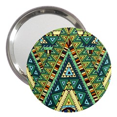 Native Ornament 3  Handbag Mirrors