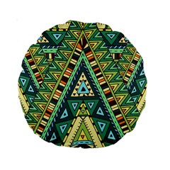 Native Ornament Standard 15  Premium Round Cushions by goljakoff