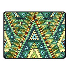 Native Ornament Double Sided Fleece Blanket (small)  by goljakoff