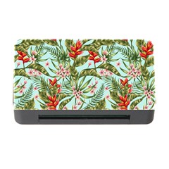 Tropical Flowers Memory Card Reader With Cf by goljakoff