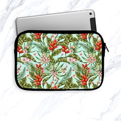 Tropical Flowers Apple Ipad Mini Zipper Cases by goljakoff