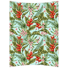 Tropical Flowers Back Support Cushion by goljakoff