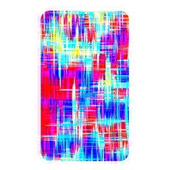 Red Blue Messy Stripes                                                         Memory Card Reader (rectangular) by LalyLauraFLM