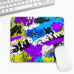 Shaky Shapes                                                          Large Mousepad by LalyLauraFLM