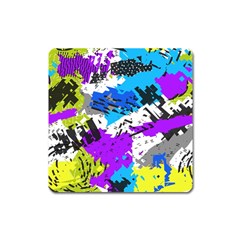 Shaky Shapes                                                          Magnet (square) by LalyLauraFLM