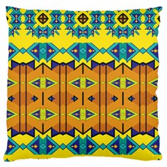 Tribal Pattern                                                         Standard Flano Cushion Case (two Sides) by LalyLauraFLM