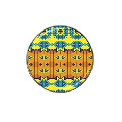 Tribal Pattern                                                          Hat Clip Ball Marker by LalyLauraFLM