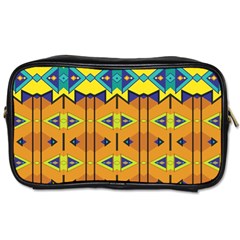 Tribal Pattern                                                          Toiletries Bag (two Sides) by LalyLauraFLM