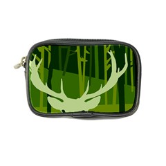 Forest Deer Tree Green Nature Coin Purse