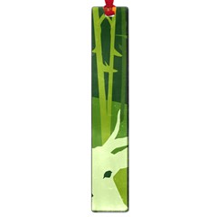 Forest Deer Tree Green Nature Large Book Marks