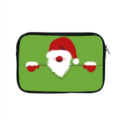 Santa Claus Hat Christmas Apple Macbook Pro 15  Zipper Case by Mariart