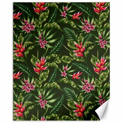 Tropical Flowers Canvas 16  X 20  by goljakoff