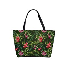 Tropical Flowers Classic Shoulder Handbag by goljakoff