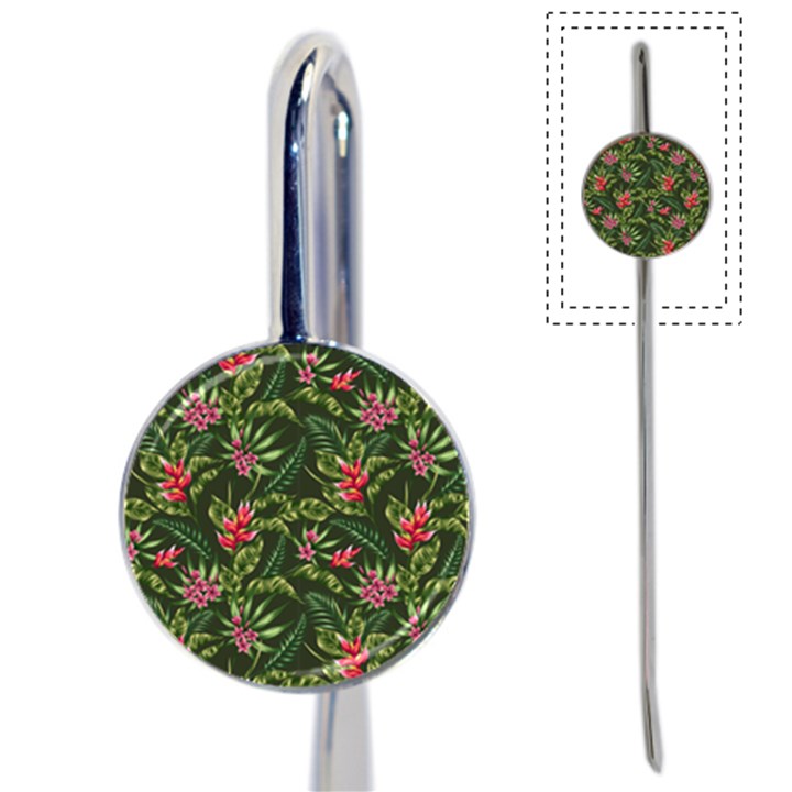 Tropical flowers Book Mark