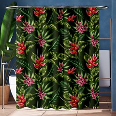 Tropical Flowers Shower Curtain 60  X 72  (medium)  by goljakoff