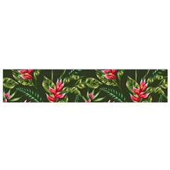 Tropical Flowers Small Flano Scarf by goljakoff