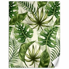 Green Leaves Canvas 12  X 16  by goljakoff