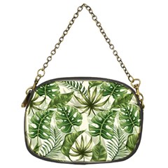 Green Leaves Chain Purse (two Sides) by goljakoff