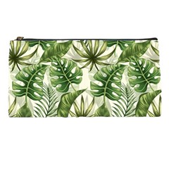 Green Leaves Pencil Case by goljakoff