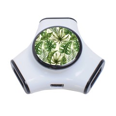 Green Leaves 3-port Usb Hub by goljakoff