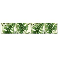 Green Leaves Large Flano Scarf  by goljakoff