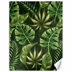 Green Leaves Canvas 18  X 24  by goljakoff