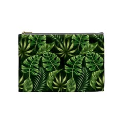 Green Leaves Cosmetic Bag (medium) by goljakoff