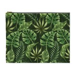 Green leaves Cosmetic Bag (XL) Front