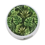 Green leaves 4-Port USB Hub (Two Sides) Front