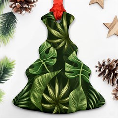 Green Leaves Ornament (christmas Tree)  by goljakoff