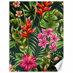 Tropical Flowers Canvas 18  X 24  by goljakoff