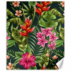 Tropical Flowers Canvas 20  X 24  by goljakoff