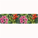 Tropical flowers Large Bar Mats 32 x8.5  Bar Mat