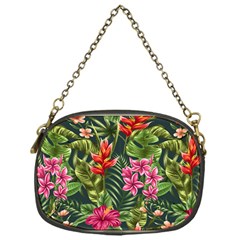 Tropical Flowers Chain Purse (one Side) by goljakoff