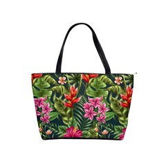 Tropical Flowers Classic Shoulder Handbag by goljakoff